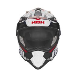 Prilba N312 Vapor, NOX (bílá,černá,modrá) 2025