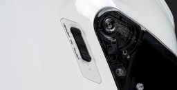 Mesh prilba s headsetem Phantom ANC, SENA (lesklá biela)