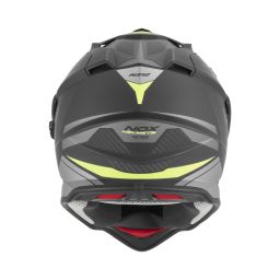 Prilba N312 TRACK, NOX (čierna matná, žltá fluo) 2026