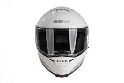 Mesh prilba s headsetem Specter, SENA (lesklá biela)