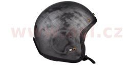 Prilba Mambo Evo Cafe Racer, LAZER - Belgicko (imitácia brúsený hliník)