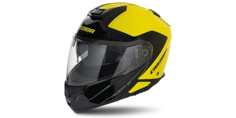 Prilba Velocity ST 2.1, CASSIDA (žltá fluo/černá, plexi s prípravou pre Pinlock)
