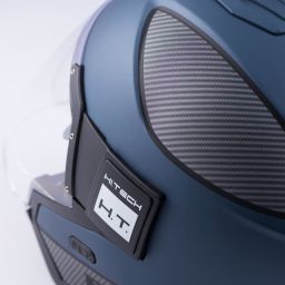 Prilba SOLO, BLAUER (modrá matná, carbon, strieborná)