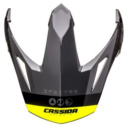 šilt pre prilby Tour Spectre, CASSIDA (šedá/světle šedá/žlutá fluo/černá)