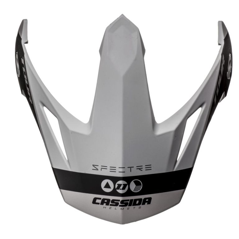 šilt pre prilby Tour Spectre, CASSIDA (šedá matná/světle šedá/černá)