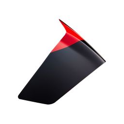 Aerodynamický spojler pre prilby SUPERTECH R10 ELEMENT racing profil, ALPINESTARS (černá/červená)