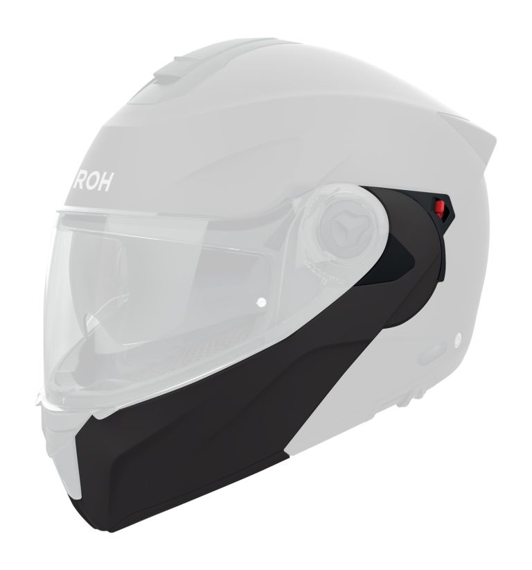 Bradový chránič pre prilbu SPECKTRE, AIROH (čierny matný)