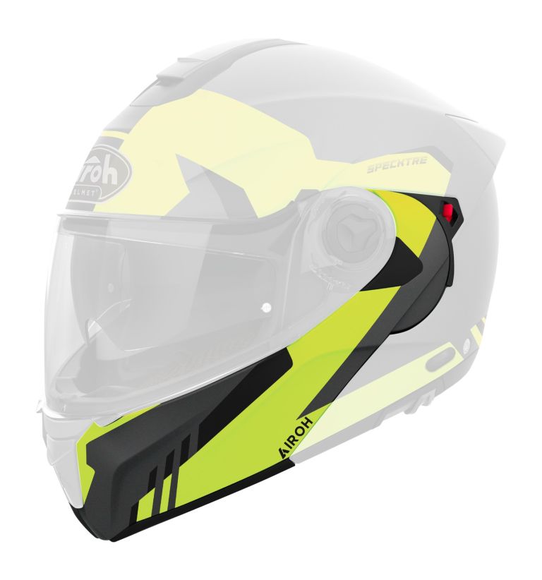 Bradový chránič pre prilbu SPECKTRE, AIROH (Clever - žltý matný)