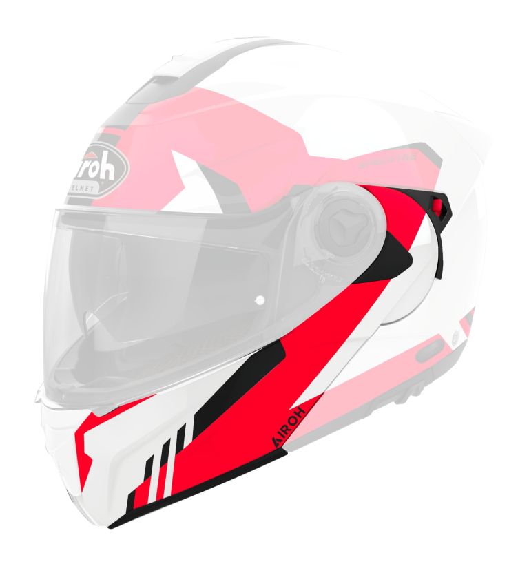 Bradový chránič pre prilbu SPECKTRE, AIROH (Clever - červený matný)