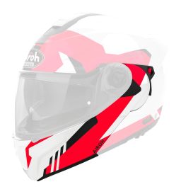 Bradový chránič pre prilbu SPECKTRE, AIROH (Clever - červený matný)