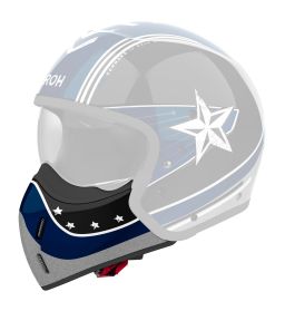 Bradový chránič pre prilbu J110, AIROH (Command - modrý lesklý)