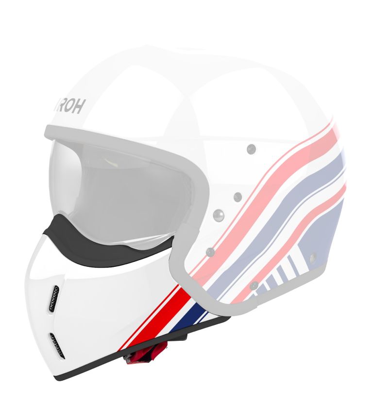 Bradový chránič pre prilbu J110, AIROH (Eon - lesklý)