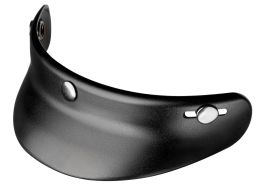 Krátky šilt pre prilby Eso, CASSIDA (čierny matný, cvakanie na cvoky)