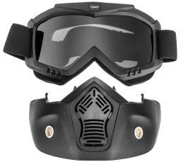 Okuliare s maskou URNA (tmavé plexi), NOX