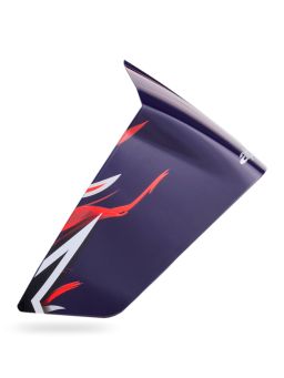 Aerodynamický spojler pre prilby SUPERTECH R10 FLYTE racing profil, ALPINESTARS (modrá/červená/bílá matná)