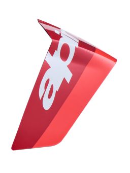 Aerodynamický spojler pre prilby SUPERTECH R10 ARIUS racing profil, ALPINESTARS (červená fluo/červená/bílá)