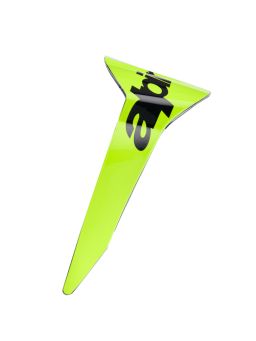 Aerodynamický spojler pre prilby SUPERTECH R10 ARIUS štandardné profil, ALPINESTARS (žltá fluo/černá)
