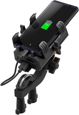 Držiak mobilního telefónu na riadidlá vrátane powerbanky PowerPro, SENA