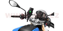 Držiak mobilního telefónu na riadidlá vrátane powerbanky PowerPro, SENA