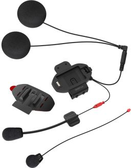 Držiak na prilbu s příslušenstvím pre headset s HD sluchátky SF1 / SF2 / SF4, SENA