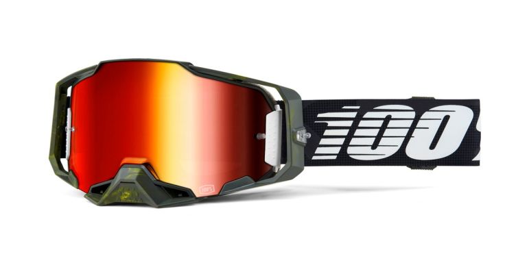 ARMEGA 100% - USA , okuliare SOLEDAD - červené plexi