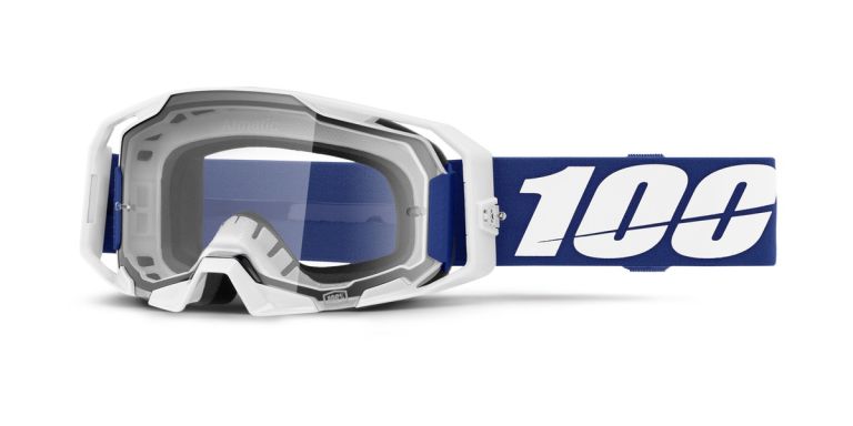 ARMATIC 100% okuliare modré, číre plexi