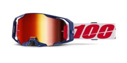 ARMATIC 100% okuliare MACH Z, červené plexi