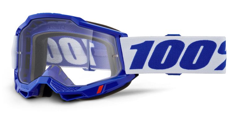 ACCURI 2, 100% okuliare modré, číre plexi