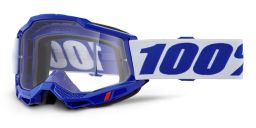 ACCURI 2, 100% okuliare modré, číre plexi