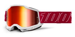 ACCURI 2 100%- USA, okuliare REDLINE - červené plexi