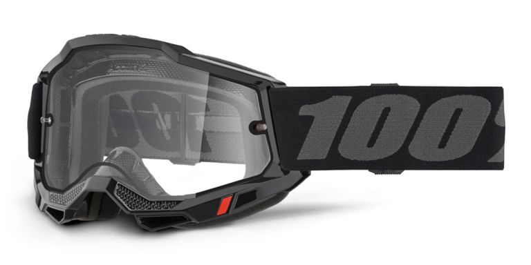 ACCURI 2 100%- USA, okuliare ENDURO - číre plexi