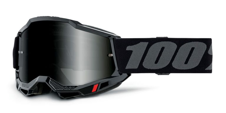 ACCURI 2 100%- USA, okuliare SAND čierne - dymové plexi