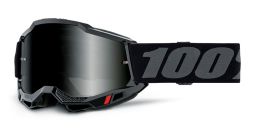 ACCURI 2 100%- USA, okuliare SAND čierne - dymové plexi