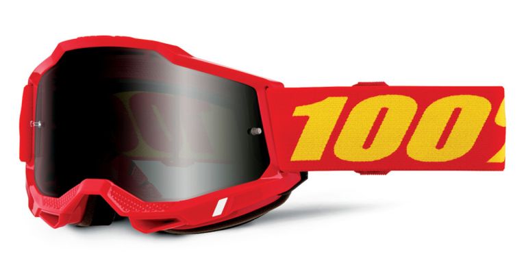 ACCURI 2 100%- USA, okuliare SAND ČERVENÉ - dymové plexi