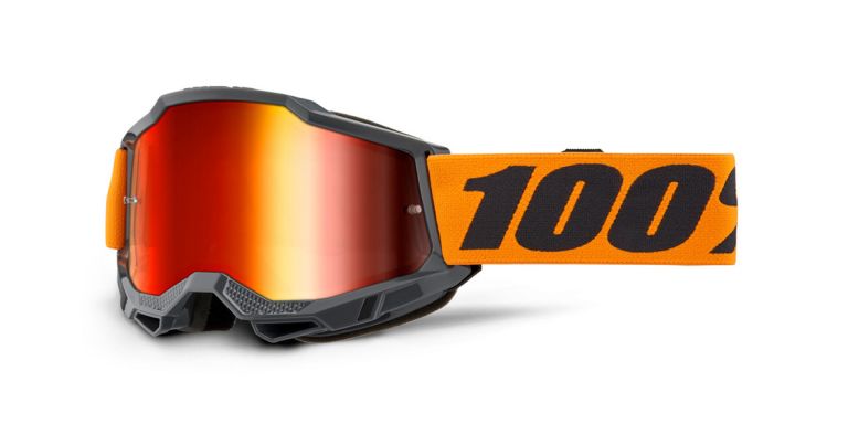 ACCURI 2, 100% okuliare Orange, červené plexi