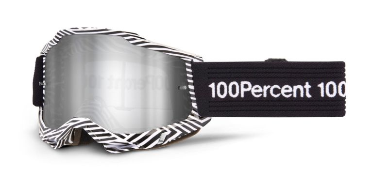 ACCURI 2, 100% okuliare SAMBA, strieborné plexi