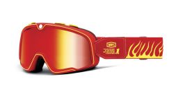 Okuliare BARSTOW DEATH SPRAY, 100% - USA (červené plexi)