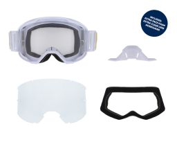 Okuliare STRIVE, RedBull Spect (biele matné, plexi číre)