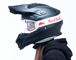 Okuliare STRIVE, RedBull Spect (biele matné, plexi číre)