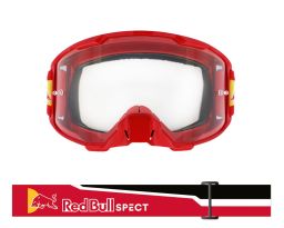 Okuliare STRIVE, RedBull Spect (červené matné, plexi číre)