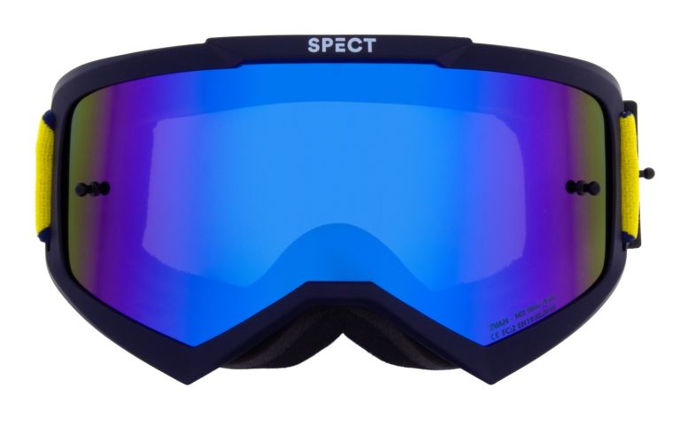 Okuliare EVAN, RedBull Spect (modré matné, plexi modré zrkadlové)
