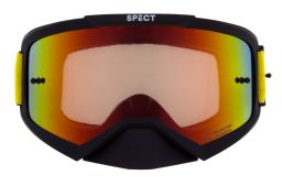 Okuliare EVAN, RedBull Spect (čierne matné, plexi červené zrkadlové)