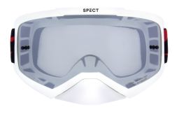 Okuliare EVAN, RedBull Spect (biele, plexi kouřové/stříbrné)