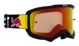 Okuliare EVAN, RedBull Spect (čierne matné, plexi červené zrkadlové)