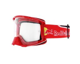 Okuliare STRIVE, RedBull Spect (červené matné, plexi číre)