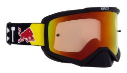 Okuliare EVAN, RedBull Spect (čierne matné, plexi červené zrkadlové)