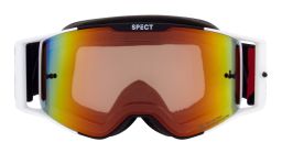 Okuliare TORP, RedBull Spect (černé/bílé matné, plexi červené zrkadlové)