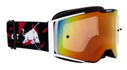 Okuliare TORP, RedBull Spect (černé/bílé matné, plexi červené zrkadlové)