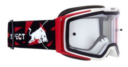 Okuliare TORP, RedBull Spect (bílé/červené, číre plexi)