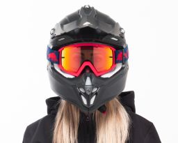 Okuliare WHIP, RedBull Spect (červené matné, plexi červené zrkadlové)